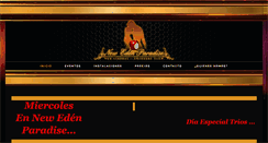Desktop Screenshot of newedenparadise.com